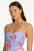 Sea Level Indochine Twist Bandeau One Piece